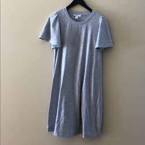Maternity gray dress